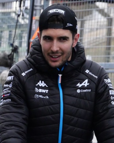 Esteban Ocon at Suzuka in 2024